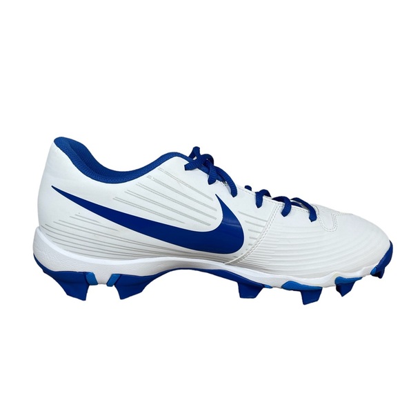 ⚡️SOLD⚡️Nike Softball Cleats Hyperdiamond 3 Keystone Women’s 10.5 Blue White - Picture 11 of 16